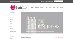 Desktop Screenshot of hairflix.com